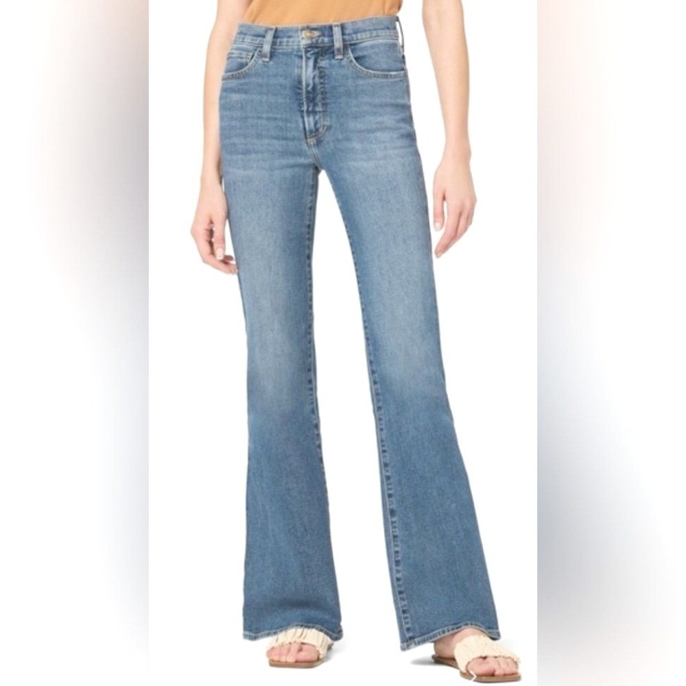Joes Jeans Womens High‎ Rise Edo Flare Wide Leg Light Wash Denim Jeans Size 30 - Picture 8 of 8